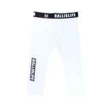 BL3 3/4 Compression Tights in White