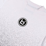 P4 Compression Tee in White/Black