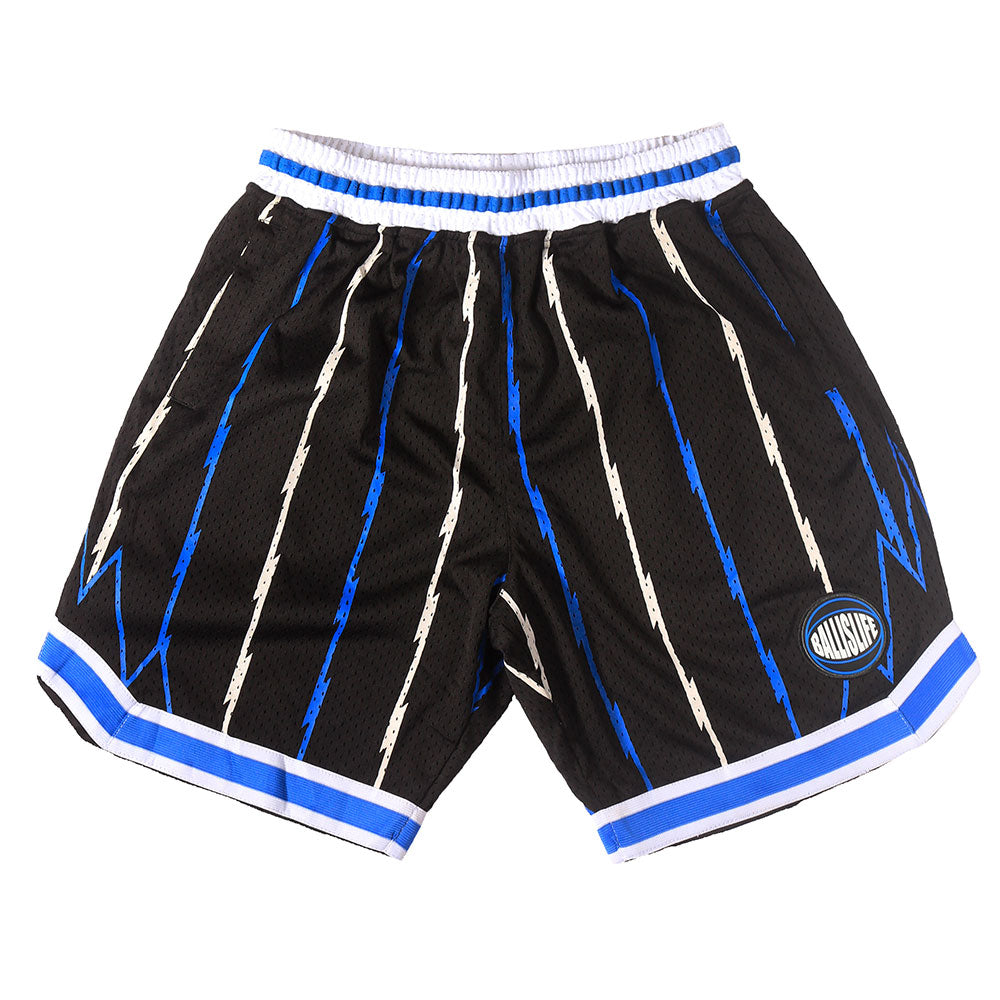 BIL Basketball Shorts in BL Black/Blue