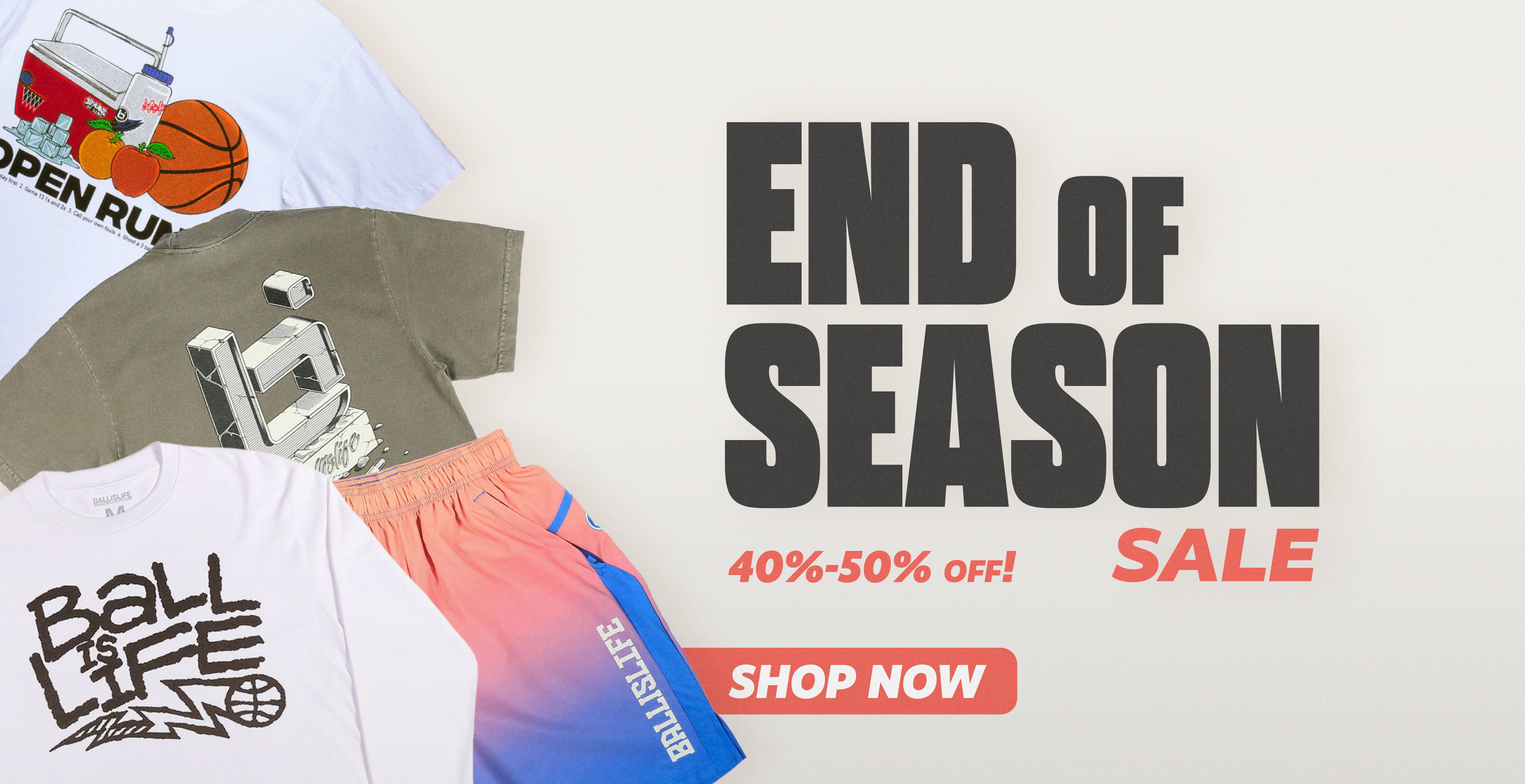 End Of Season Sale