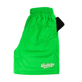 Bases Mesh Shorts in Green