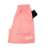 Bases Mesh Shorts in Pink