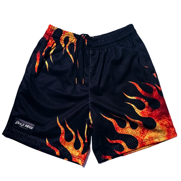 Ballislife | Benji Mood Flame On Shorts – BALLISLIFE