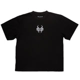 Black Ghost x BIL Cropped Tee in Black