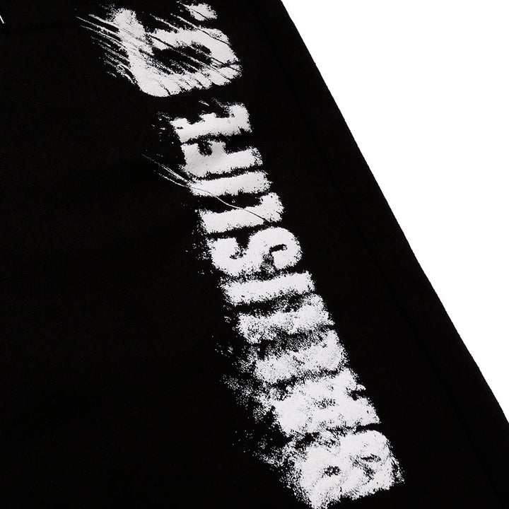 Ballislife | Distressed Sweatpants in Black – BALLISLIFE