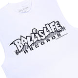 Hoop Note Sleeveless Tee in White