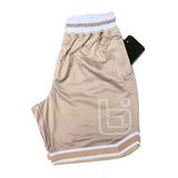 Inbound Basketball Shorts in Tan