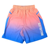 P3 Performance Shorts in Sunset Orange