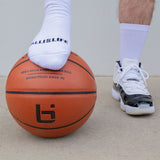 Solid Extra Cushioned Mid Socks in White