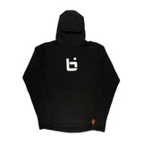 FT1 B Logo Hoodie in Black