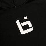 FT1 B Logo Hoodie in Black