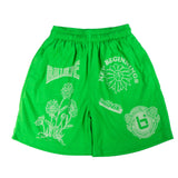 Growth Mesh Shorts in Green