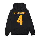 USC - NCAA Women's Basketball : Kayla Williams - Ball is Life - Trojans in the Arena Premium Hooded Sweatshirt