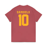 USC - NCAA Women's Basketball : Malia Samuels - Ball is Life - Trojans in the Arena T-Shirt