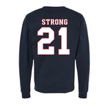 UConn - NCAA Women's Basketball : Sarah Strong - Ball is Life - Huskies In the Woods Midweight Sweatshirt