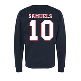 UConn - NCAA Women's Basketball : Qadence Samuels - Ball is Life - Huskies In the Woods Midweight Sweatshirt