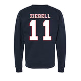 UConn - NCAA Women's Basketball : Allie Ziebell - Ball is Life - Huskies In the Woods Midweight Sweatshirt