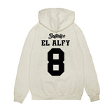 UConn - NCAA Women's Basketball : Jana El Alfy - Ball is Life - UConn vs USC White Premium Hooded Sweatshirt