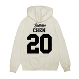 UConn - NCAA Women's Basketball : Kaitlyn Chen - Ball is Life - UConn vs USC White Premium Hooded Sweatshirt