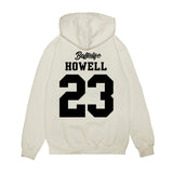 USC - NCAA Women's Basketball : Avery Howell - Ball is Life - UConn vs USC White Premium Hooded Sweatshirt