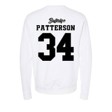 UConn - NCAA Women's Basketball : Ayanna Patterson - Ball is Life - UConn vs USC White Midweight Sweatshirt