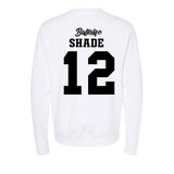 UConn - NCAA Women's Basketball : Ashlynn Shade - Ball is Life - UConn vs USC White Midweight Sweatshirt