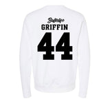 UConn - NCAA Women's Basketball : Aubrey Griffin - Ball is Life - UConn vs USC White Midweight Sweatshirt