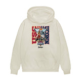 UConn - NCAA Women's Basketball : Caroline Ducharme - Ball is Life - UConn vs USC White Premium Hooded Sweatshirt