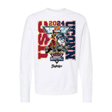 UConn - NCAA Women's Basketball : Kaitlyn Chen - Ball is Life - UConn vs USC White Midweight Sweatshirt