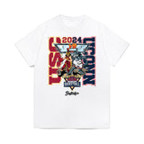 USC - NCAA Women's Basketball : Rian Forestier - Ball is Life - UConn vs USC White Premium T-Shirt