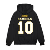 UConn - NCAA Women's Basketball : Qadence Samuels - Ball is Life - UConn vs USC Premium Hooded Sweatshirt