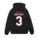 USC - NCAA Women's Basketball : Aaliyah Gayles - Ball is Life - UConn vs USC Black Premium Hooded Sweatshirt