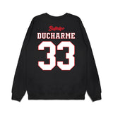 UConn - NCAA Women's Basketball : Caroline Ducharme - Ball is Life - UConn vs USC Black Midweight Crewneck Sweatshirt