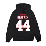 UConn - NCAA Women's Basketball : Aubrey Griffin - Ball is Life - UConn vs USC Black Premium Hooded Sweatshirt