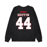 UConn - NCAA Women's Basketball : Aubrey Griffin - Ball is Life - UConn vs USC Black Midweight Crewneck Sweatshirt