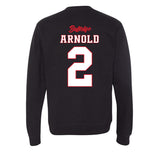 UConn - NCAA Women's Basketball : Kamorea Arnold - Ball is Life - UConn vs USC Black Midweight Sweatshirt