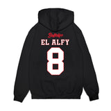 UConn - NCAA Women's Basketball : Jana El Alfy - Ball is Life - UConn vs USC Black Premium Hooded Sweatshirt