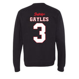 USC - NCAA Women's Basketball : Aaliyah Gayles - Ball is Life - UConn vs USC Black Midweight Sweatshirt