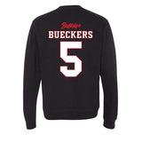 UConn - NCAA Women's Basketball : Paige Bueckers - Ball is Life - UConn vs USC Black Midweight Sweatshirt