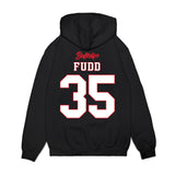 UConn - NCAA Women's Basketball : Azzi Fudd - Ball is Life - UConn vs USC Black Premium Hooded Sweatshirt