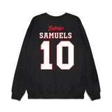 UConn - NCAA Women's Basketball : Qadence Samuels - Ball is Life - UConn vs USC Black Midweight Crewneck Sweatshirt