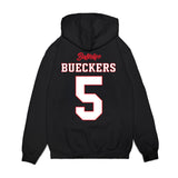 UConn - NCAA Women's Basketball : Paige Bueckers - Ball is Life - UConn vs USC Black Premium Hooded Sweatshirt